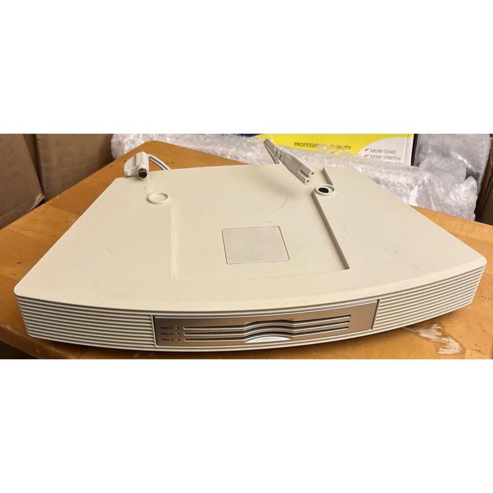 Bose Wave Music System Multi CD Changer Accessory Only 3 Disc Slots Tested